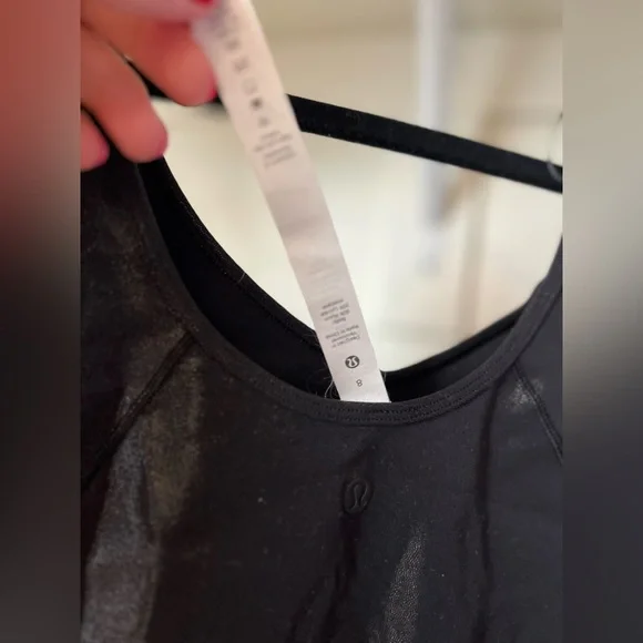 lululemon athletica Black Long Sleeve Crop Top - Picture 2 of 5